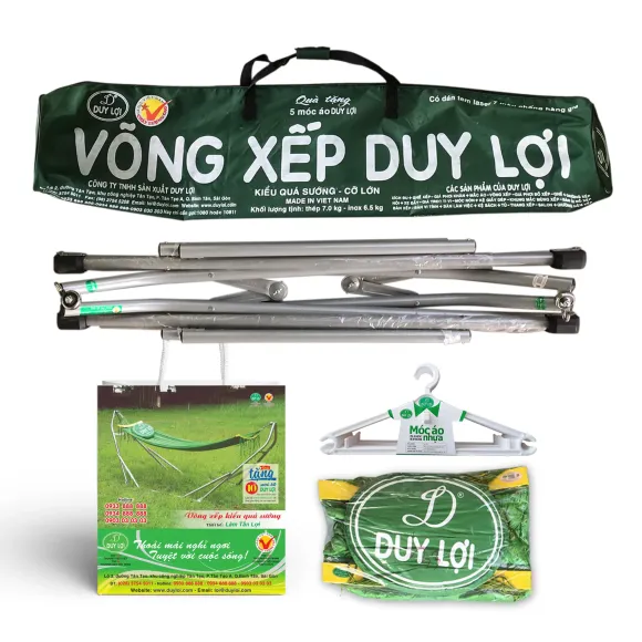 Bộ Võng Xếp THÉP - Cỡ Lớn