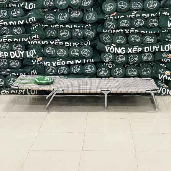 Giường Ghế Xếp Kiểu Cùng Sướng - INOX Đại